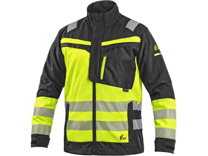 CXS NAOS 1010-819 • [HiVis/4x stretch jakna/črna-rumena]