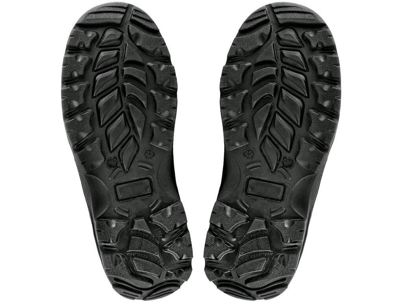 CXS STONE MARBLE S3 • Zaščitni visoki delovni čevlji s kapico • [črna-oranžna]