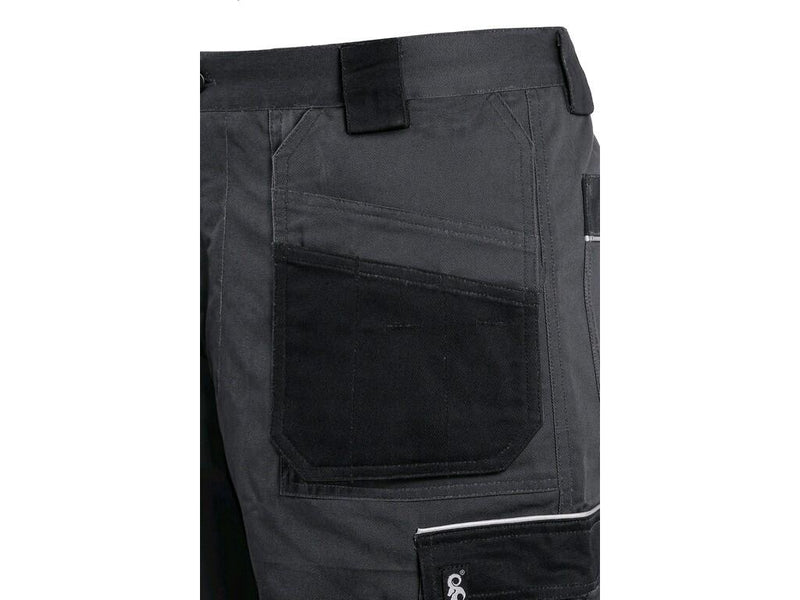 CXS ORION TEODOR PLUS • Zaščitne delovne hlače [siva/črna]