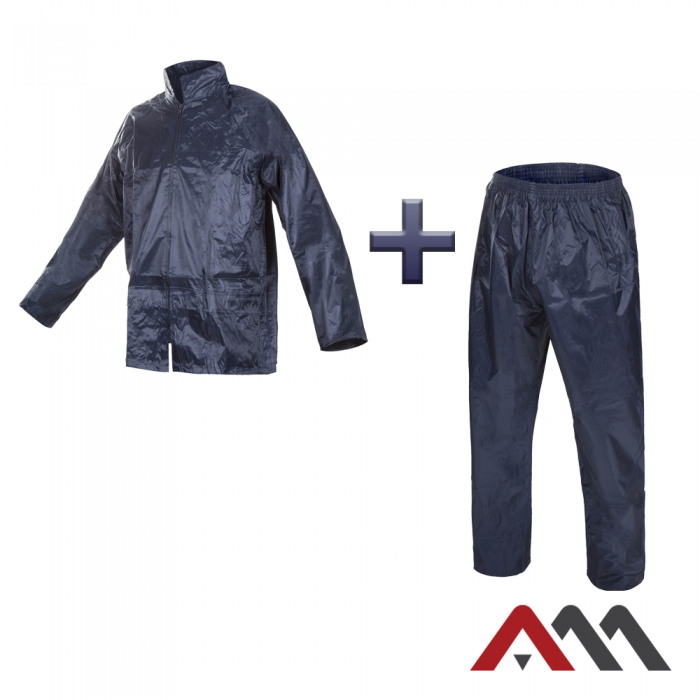 ARTMAS KPN-B • Zaščitna delovna obleka proti dežju - komplet • [modra]