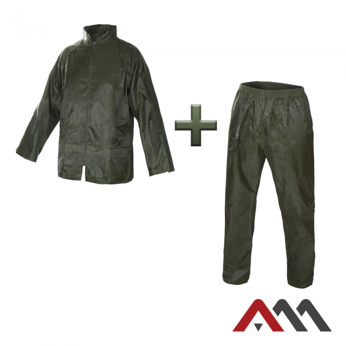 ARTMAS KPN-G • Zaščitna delovna obleka proti dežju - komplet • [zelena]