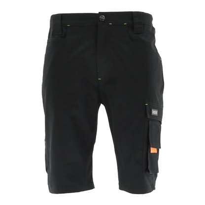 Sara ACTIFLEX 22-2536 [stretch kratke hlače/črna-oranžna]