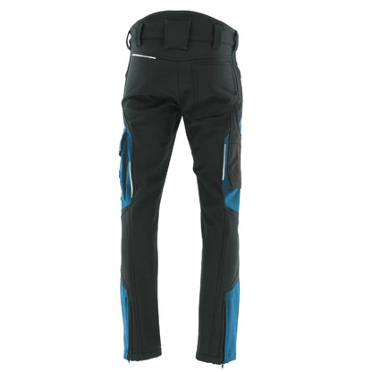 Sara SOFTSHELL [stretch hlače / petrol‑črna / 27-8025]