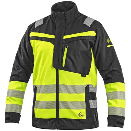 CXS NAOS 1010-819 • [HiVis/4x stretch jakna/črna-rumena]