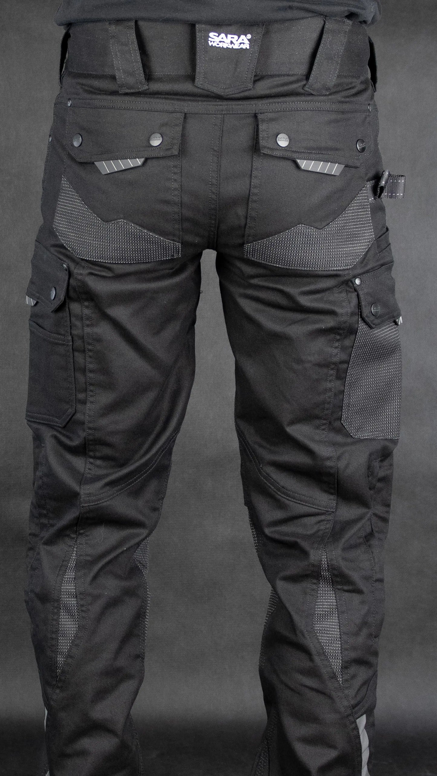 Sara COLORADO 05-2500 [stretch hlače/črna]