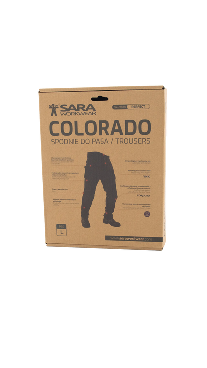 Sara COLORADO 05-2500 [stretch hlače/črna]