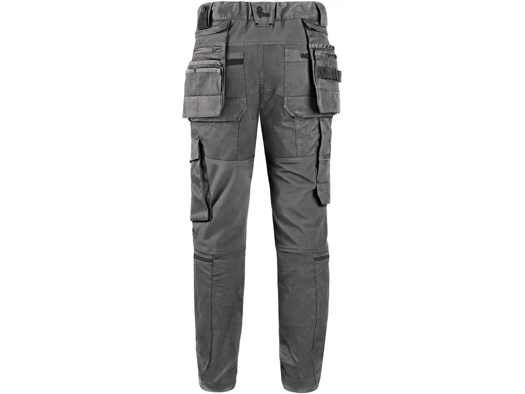 CXS LEONIS 1020-710 • [4X_stretch hlače/siva-črna]