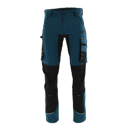 Sara MOTIONFLEX [4Xstretch hlače / petrol‑črna]