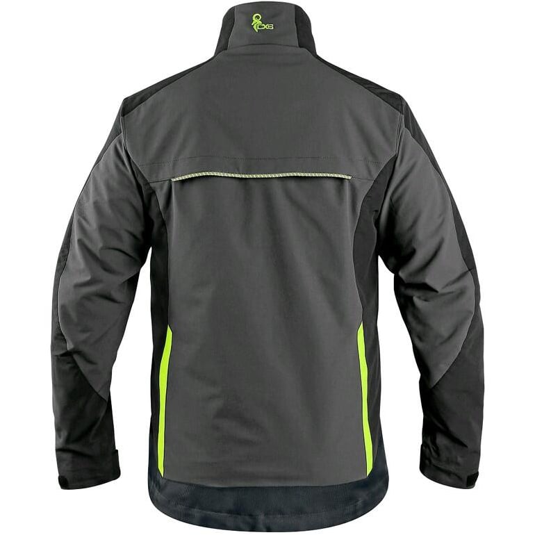 CXS NAOS GBY • Zaščitna delovna jakna • [grafitna-rumena]