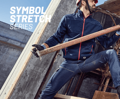 SIRSafety SYMBOL MC1119-K1 [stretch hlače/bela]