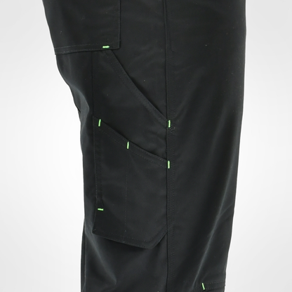Sara ACTIFLEX 05-2536 [stretch hlače/črna-oranžna]
