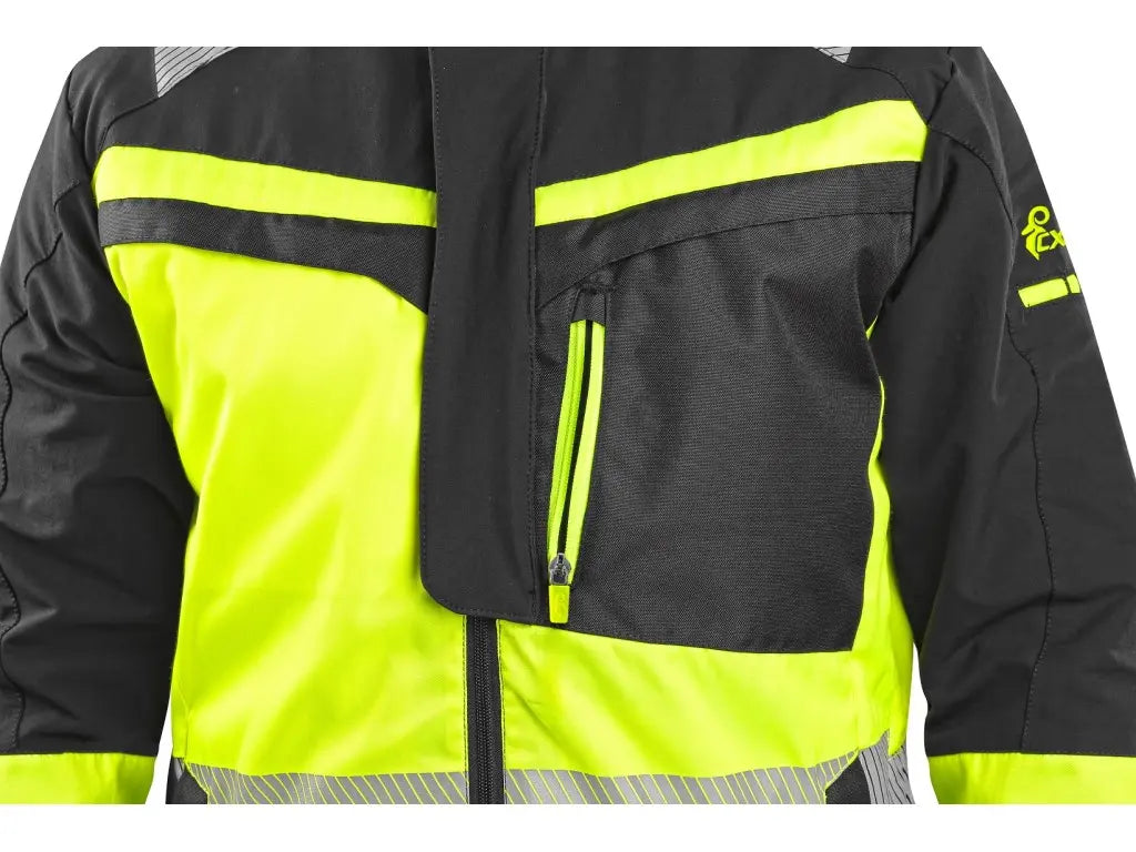 Prsni žepi na HiVis delovni jakni CXS Naos
