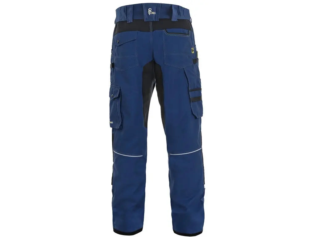 Zadnja stran delovnih hlač CXS Stretch temno modre
