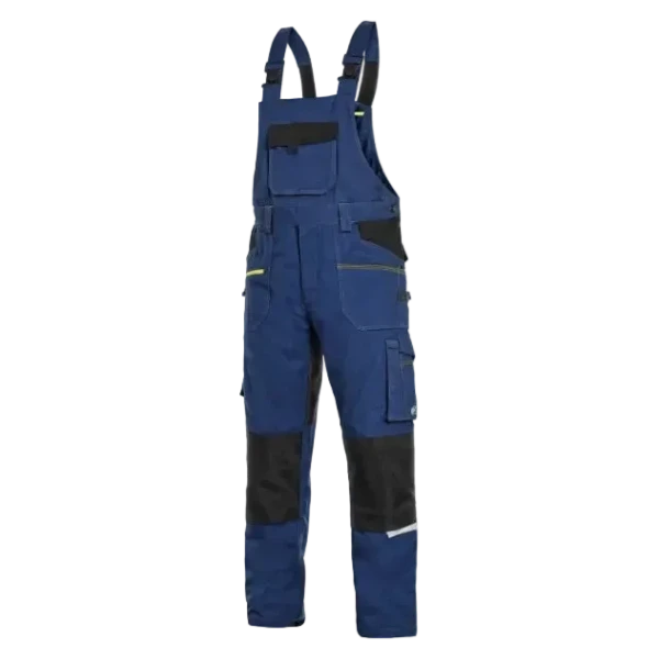 Delovne farmer hlače CXS Stretch temno modre spredaj