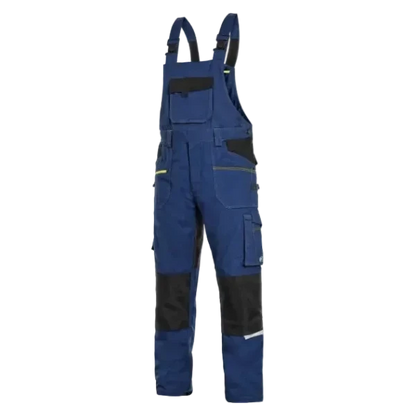 Delovne farmer hlače CXS Stretch temno modre spredaj