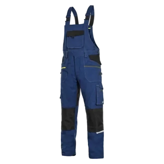 Delovne farmer hlače CXS Stretch temno modre spredaj