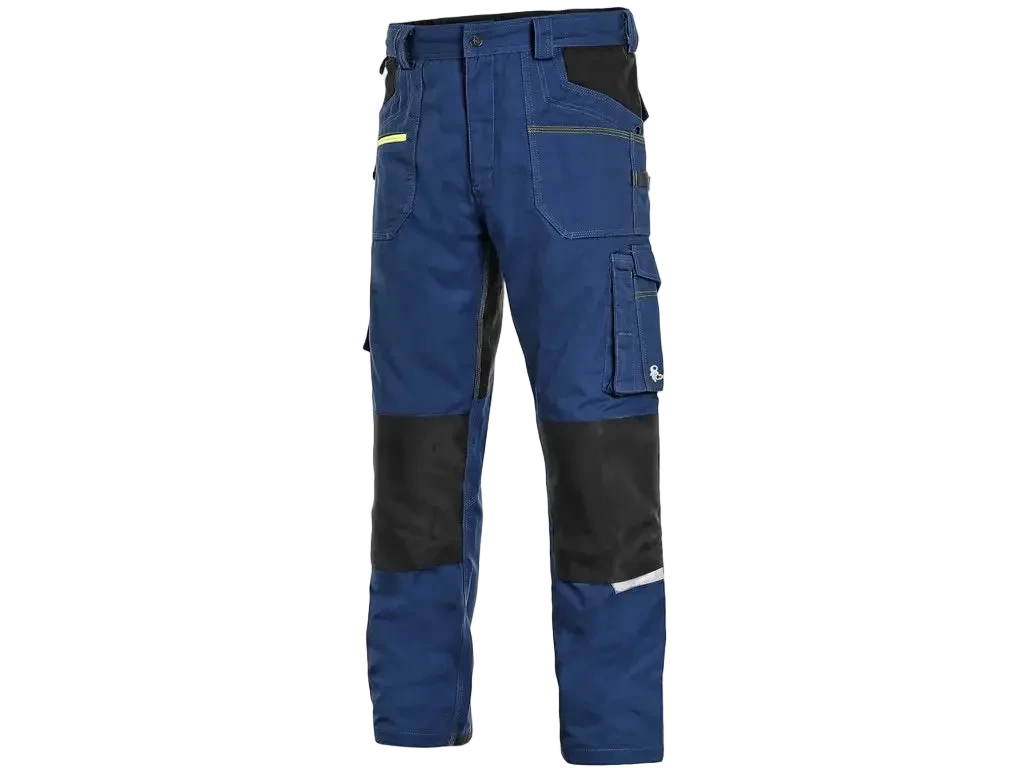 Delovne hlače CXS Stretch temno modre spredaj