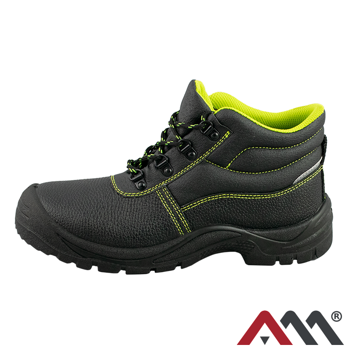 ARTMAS LONGSAFE-T O1 • Delovni visoki čevlji brez kapice • [črna-zelena]