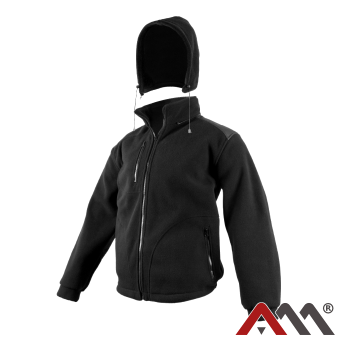 ARTMAS POLAR NEXO • Zaščitna delovna jakna iz flisa • [črna]
