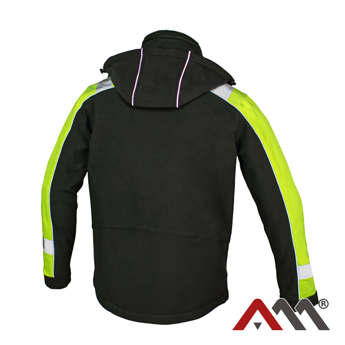 Hrbtna stran softshell delovne jakne Artmas Classwork