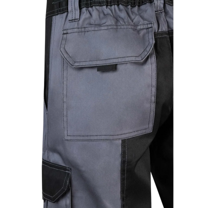 Zadnji žep na kratkih delovnih hlačah Velilla Two-Tone