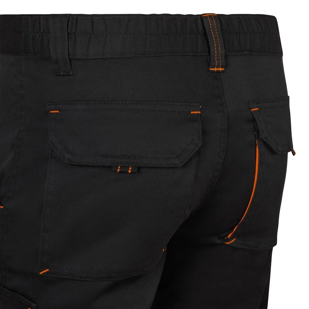 Zadnji žep na stretch kratkih hlačah Velilla Two-Tone
