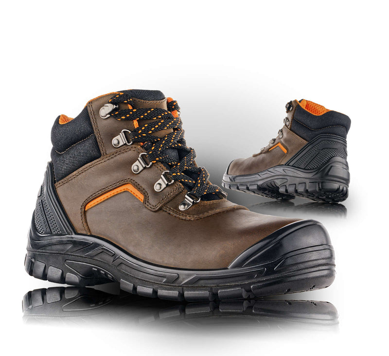 VM FOOTWEAR HANNOVER 2720/S3 • Zaščitni delovni visoki čevlji • [rjava]
