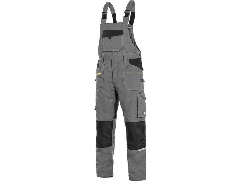 CXS STRETCH GB • Zaščitne delovne farmer hlače • [siva/črna]