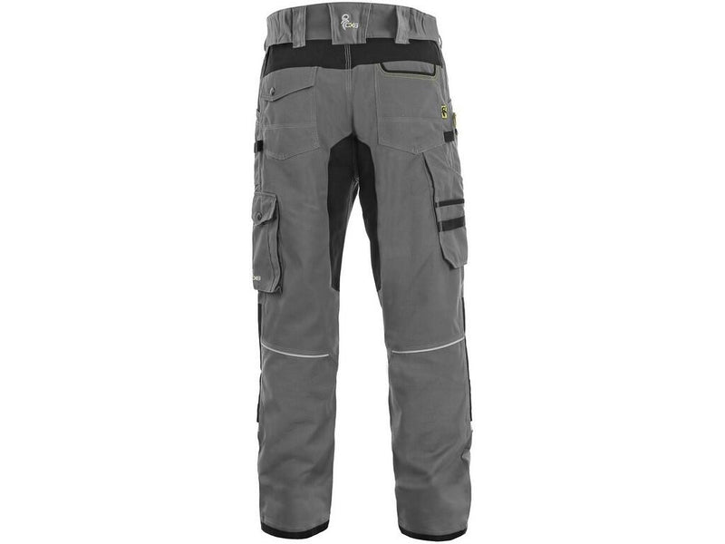 CXS STRETCH GB • Zaščitne delovne hlače do pasu • [siva/črna]