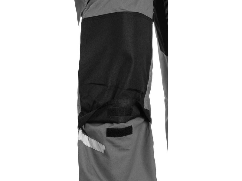 CXS STRETCH GB • Zaščitne delovne hlače do pasu • [siva/črna]