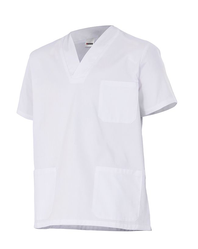 SCRUBS 535205 Top Bombaž 100% - kratki rokavi
