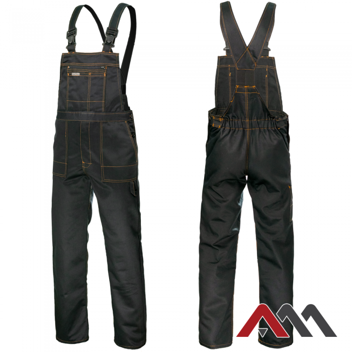 ARTMAS GRANDMASTER • Zaščitne delovne farmer hlače • [črna]