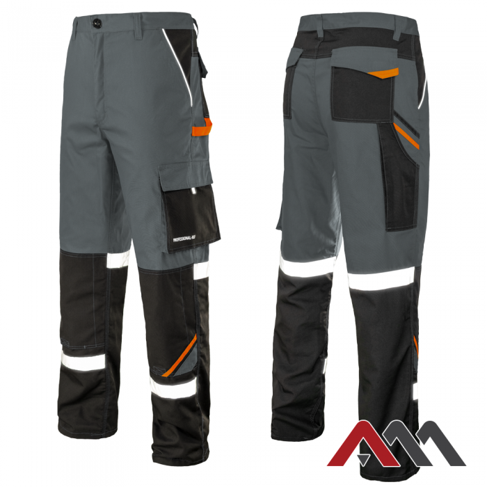 ARTMAS PROFESSIONAL REF • Zaščitne delovne hlače • [grafitna-črna]