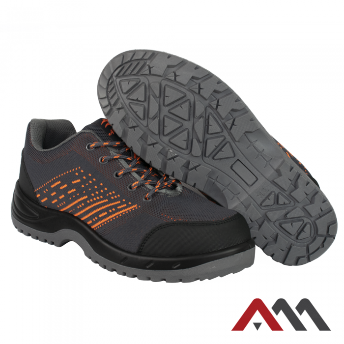 ARTMAS BTEX GO SB • Zaščitni nizki čevlji • [siva-oranžna]