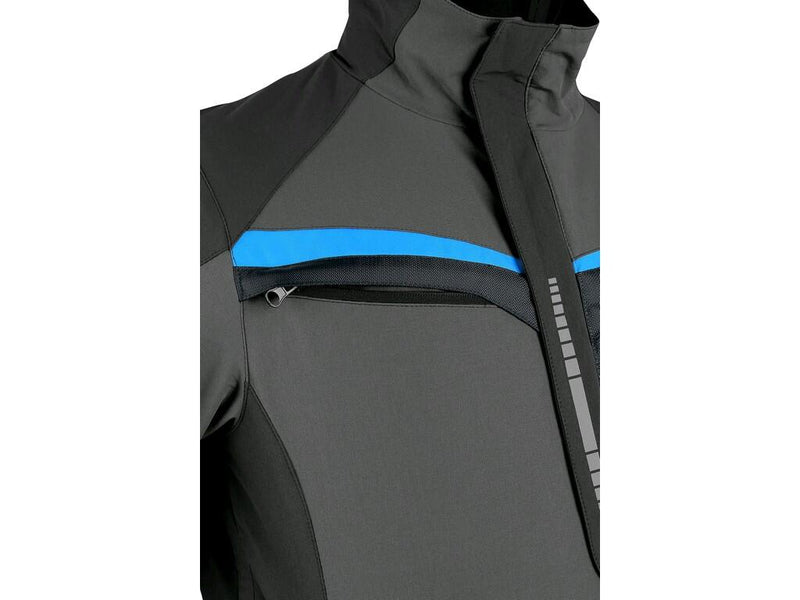 CXS NAOS GBB • Zaščitna delovna jakna • [grafitna-modra]