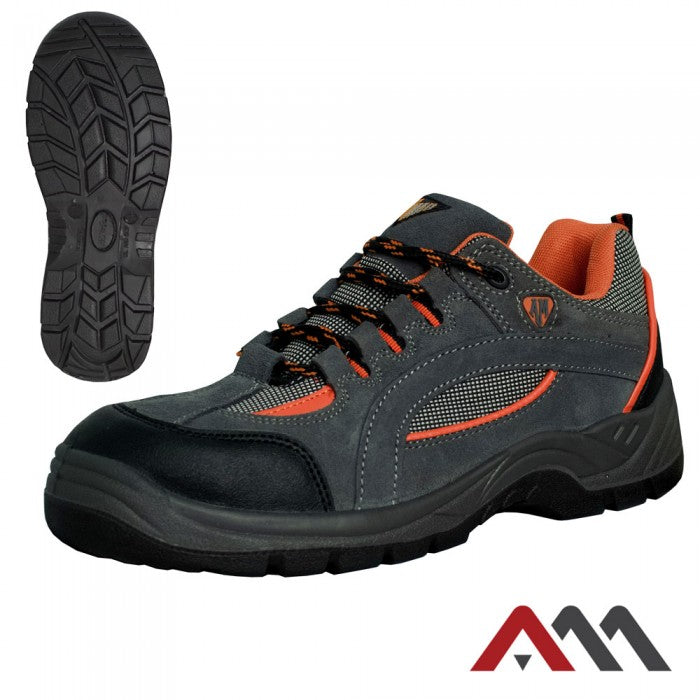 ARTMAS BSPORT 2 • Zaščitni nizki čevlji • [siva-oranžna]